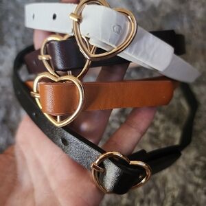 Elegant heart Women's Belt Set